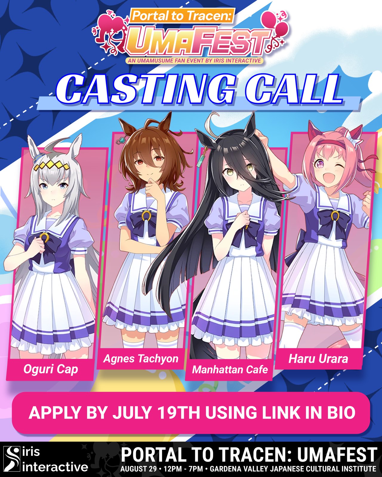 UmaFest graphic design